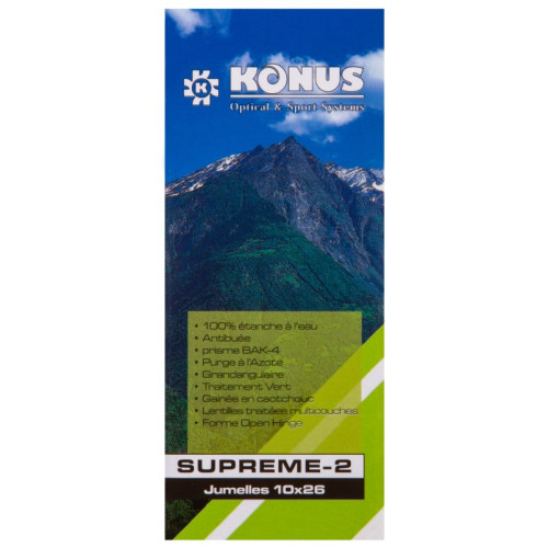 Бинокль Konus Supreme-2 10x26 WA