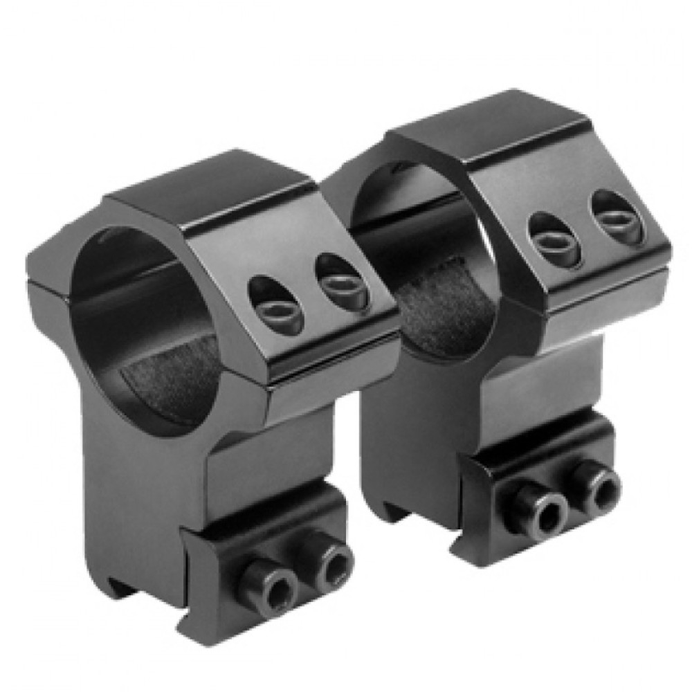 Кольца Discovery 25мм на л/хв высокие в пластиковом кейсе