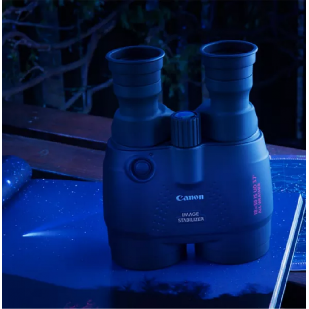 Бинокль Canon 18x50 IS (4624A001), Черный