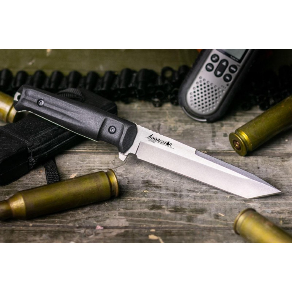 Тактический нож Aggressor D2 Stonewash