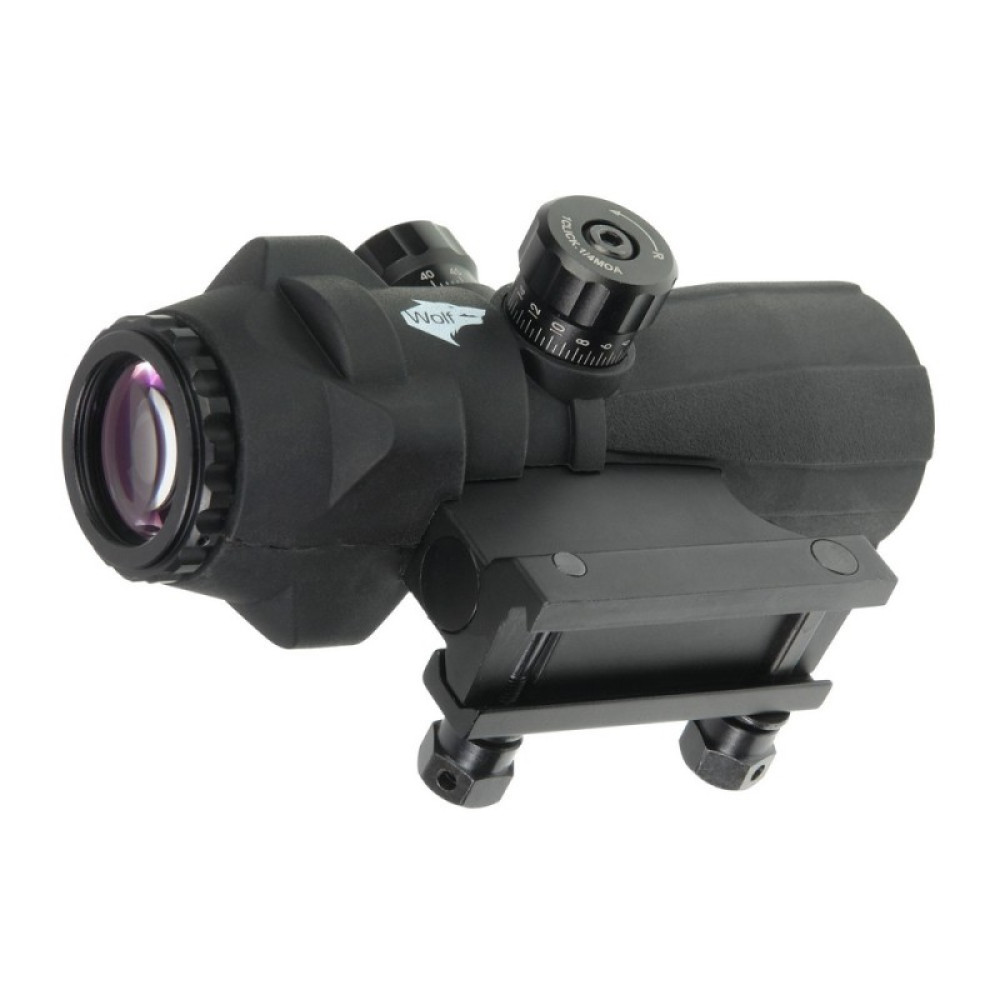 Оптический прицел Veber Wolf Prismatic 4x32 RGB