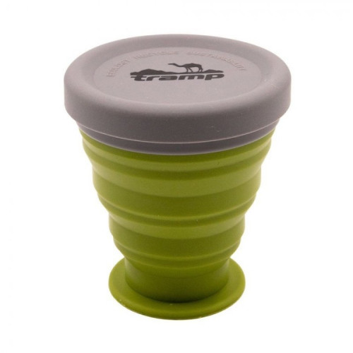 Tramp стакан силиконовый 200мл TRC-126 (оливковый)