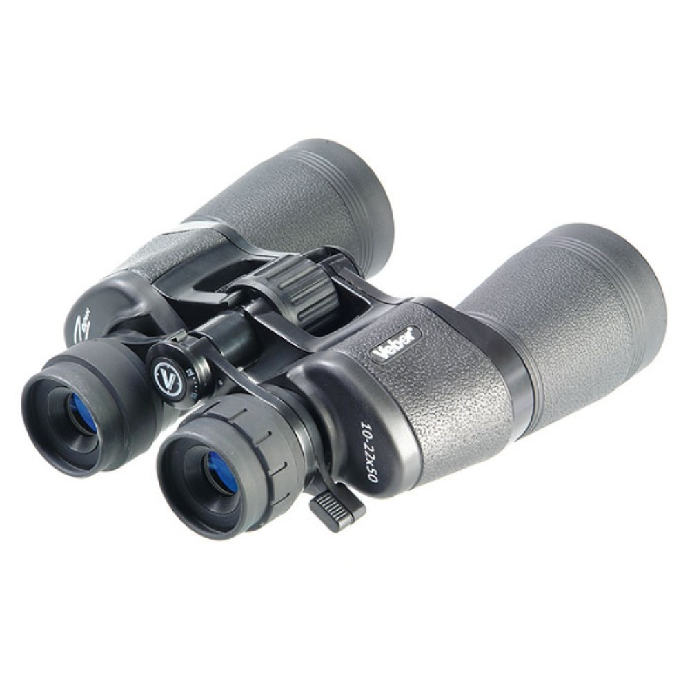 Бинокль Veber Zoom 10-22x50 N, черный, Черный