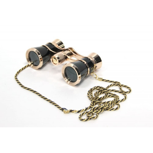 Бинокль театральный Навигатор БТ 3x25, с цепочкой (черный)