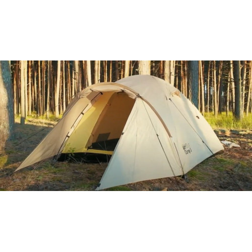 Палатка Tramp Lite Camp 2 песочный