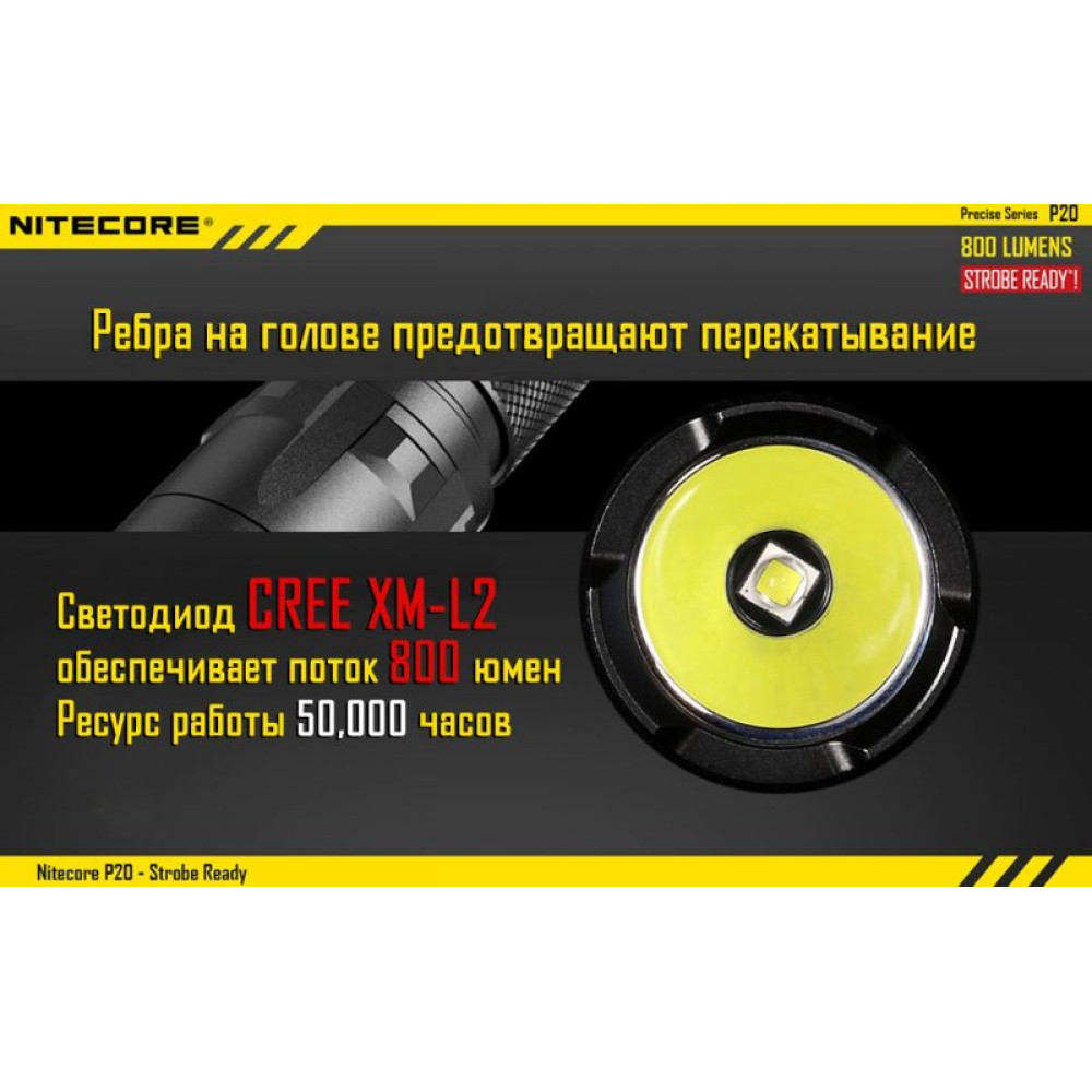 Фонарь Nitecore P20