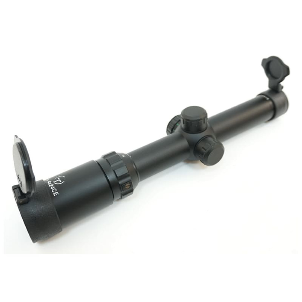 Оптический прицел Target Optic 1-4x24E Mil Dot, с подсветкой (вся сетка) 30 мм