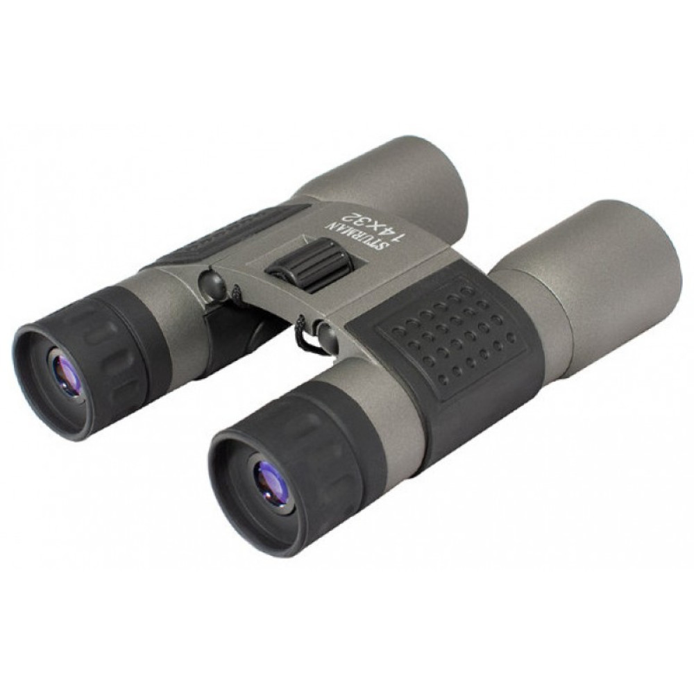 Бинокль STURMAN 14x32, серый, Серый