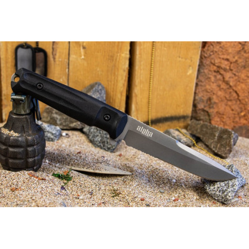 Тактический нож Alpha D2 Tacwash Serrated
