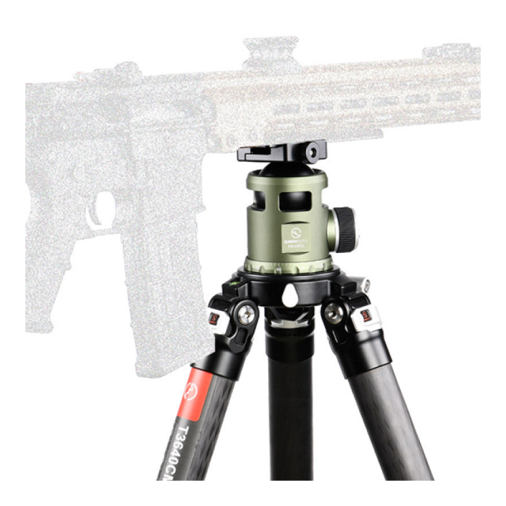 Штативная шаровая голова Sunwayfoto EB-52EG с креплением Arca-Swiss/Weaver