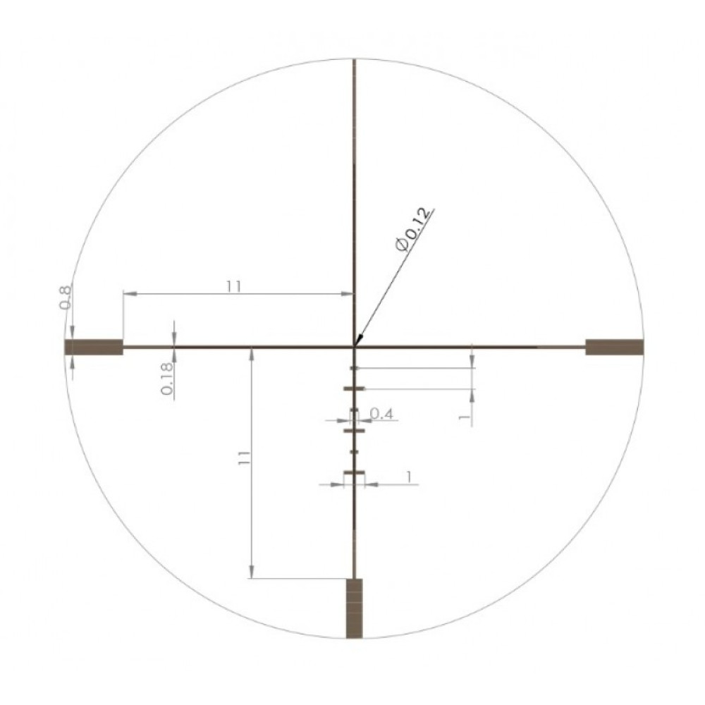 Оптический прицел Artelv CRS Fiber 1-6x24 SFP
