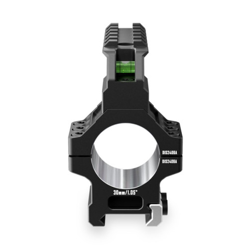 Кольца Discovery 30мм усиленные средние (7075) с планкой и уровнем под Picatinny