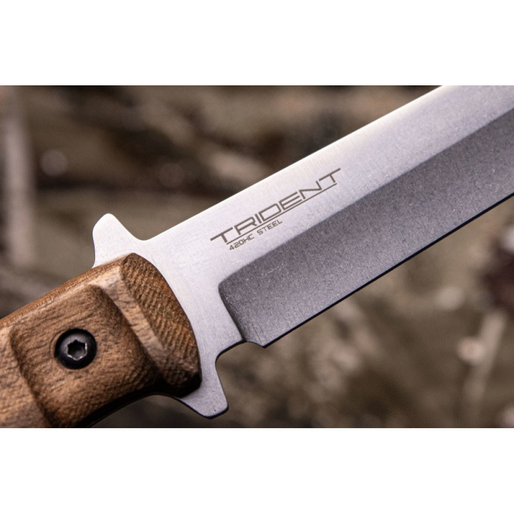 Тактический нож Trident 420 HC Lite, дерево