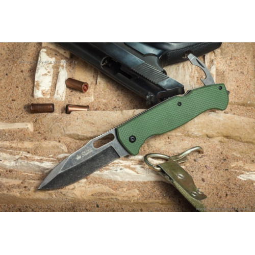 Складной нож Ute 440C StoneWash Green G10