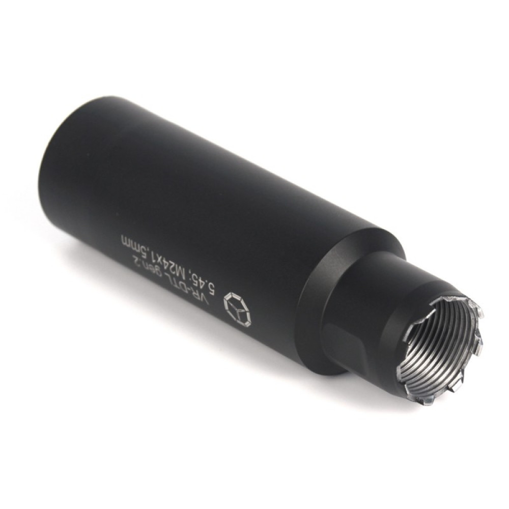 Дожигатель Вектор-7,62 VR-DTLS gen2 (сталь), М24х1,5, калибр 5,45/223