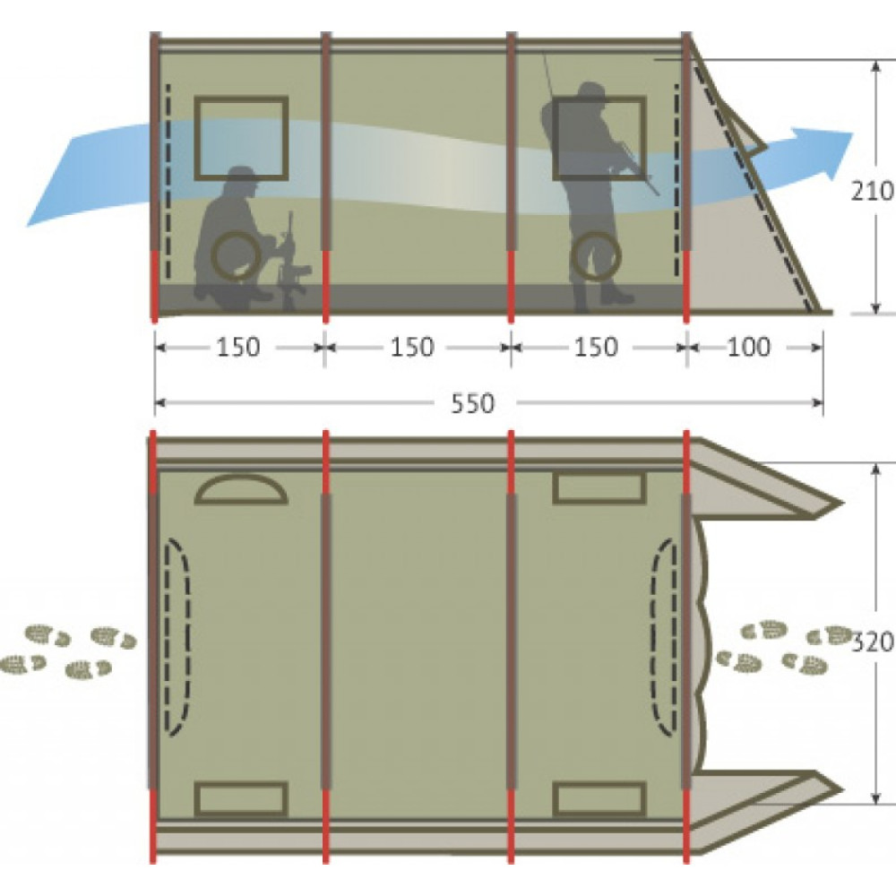Палатка Tengu Mark 62t