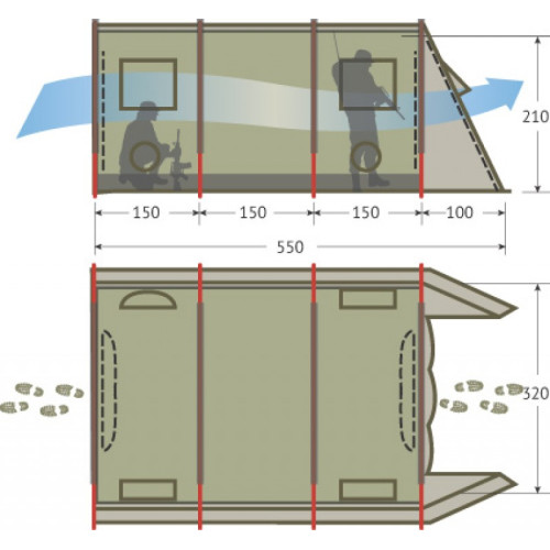 Палатка Tengu Mark 62t
