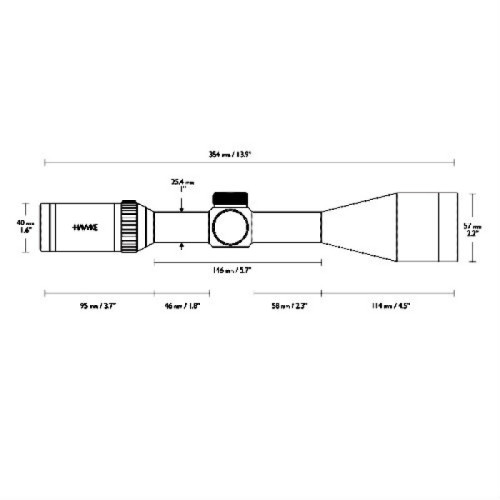 Оптический прицел Hawke Vantage SF 4-16x50 IR (1/2 Mil Dot)
