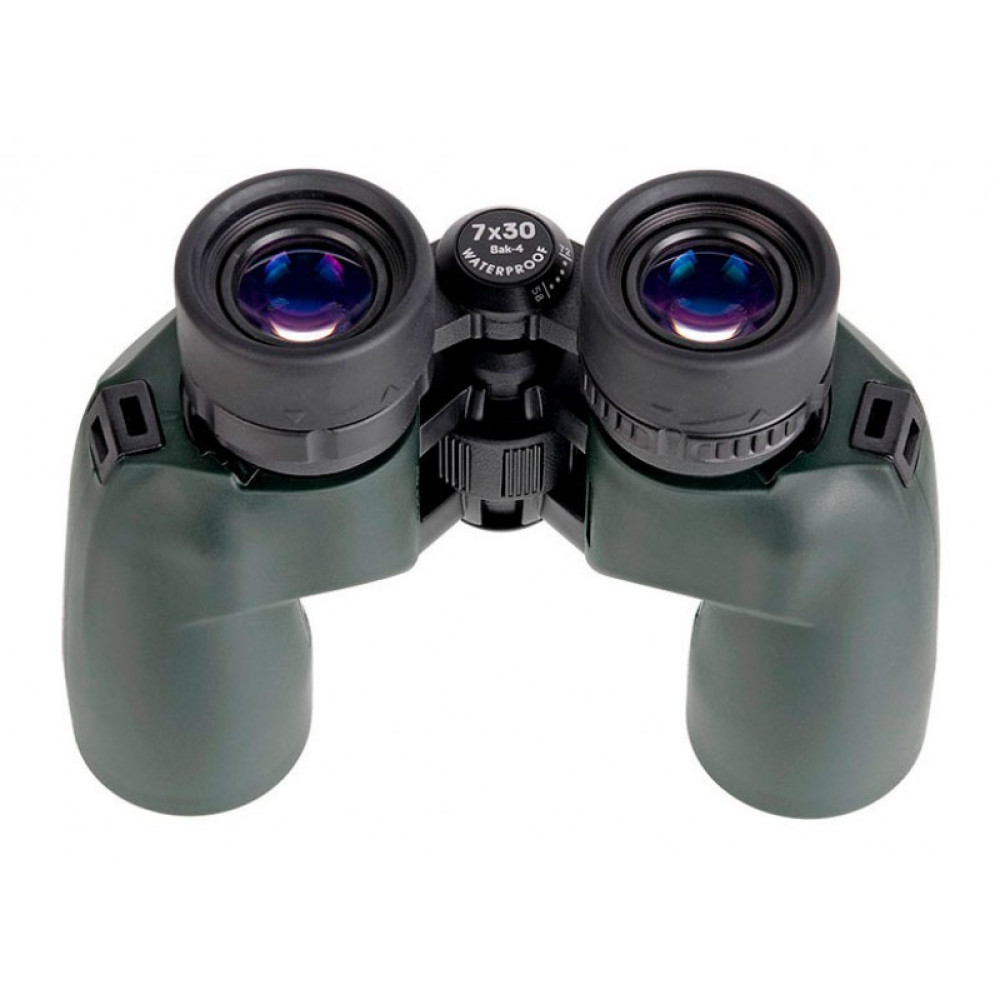 Бинокль Veber ED 7x30 WP, зеленый, Зеленый
