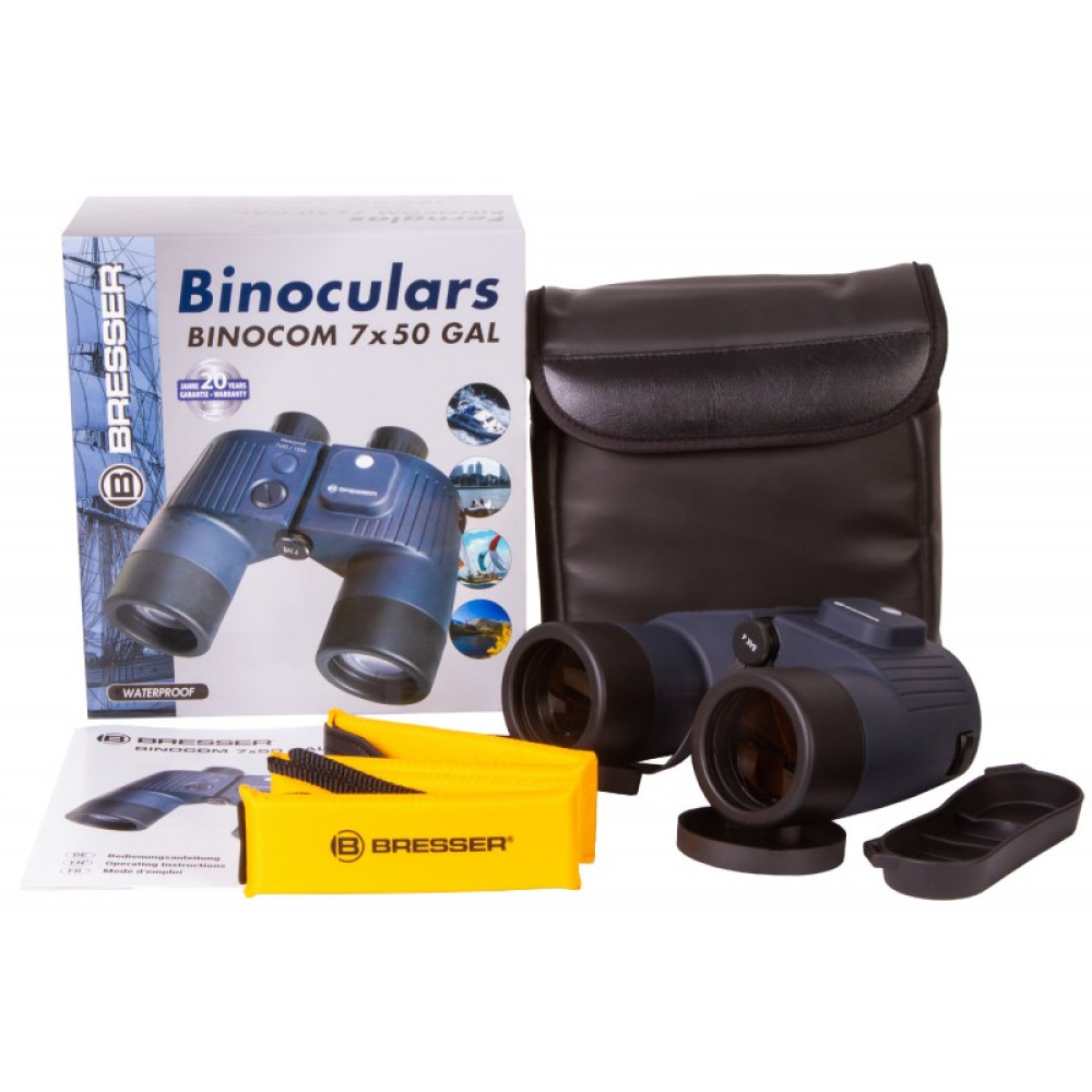 Бинокль Bresser Binocom 7x50 GAL