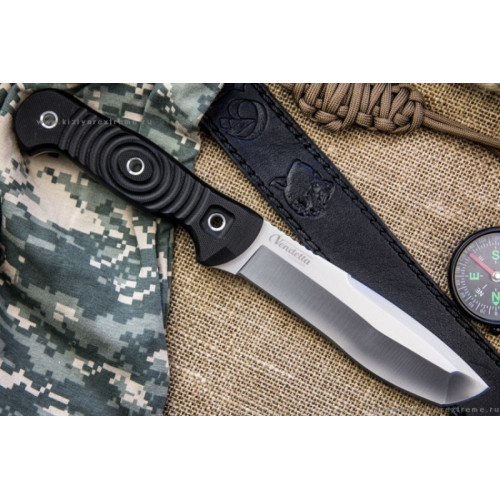 Туристический нож Vendetta AUS-8 StoneWash