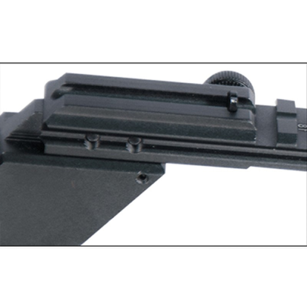 Кронштейн Leapers Weaver быстросъемный (19 пазов) на АК47/Сайга (фикс.приклад), регул.целик.