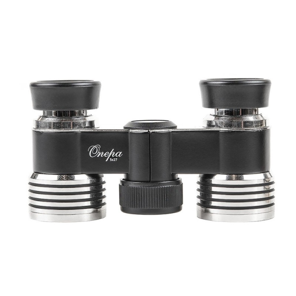 Бинокль театральный Veber Opera БГЦ 3x27, черно-серебристый, Серебрянный