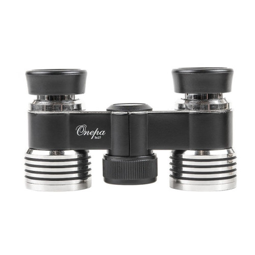 Бинокль театральный Veber Opera БГЦ 3x27, черно-серебристый, Серебрянный