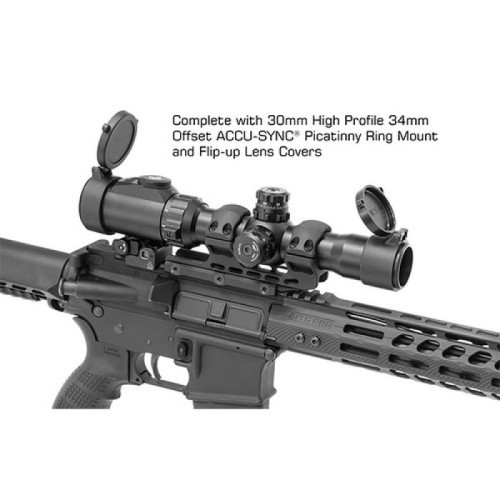 Оптический прицел Leapers UTG 1-8X28 Accushot T8 Tactical (BG4)