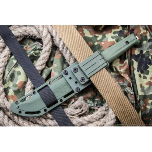 Туристический нож Senpai AUS-8 StoneWash Олива