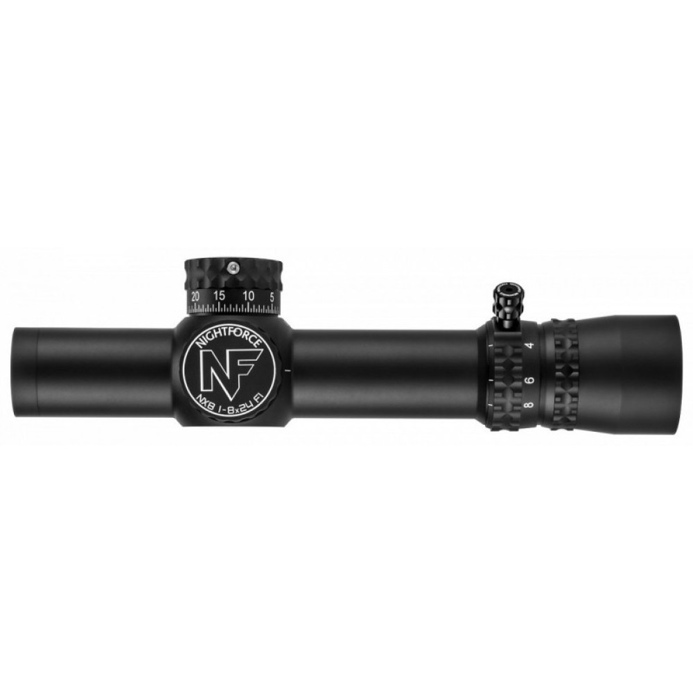 Оптический прицел NightForce NX8 1-8x24 F1 ZeroStop 1/2MOA (сетка FC-MOA) с подсветкой