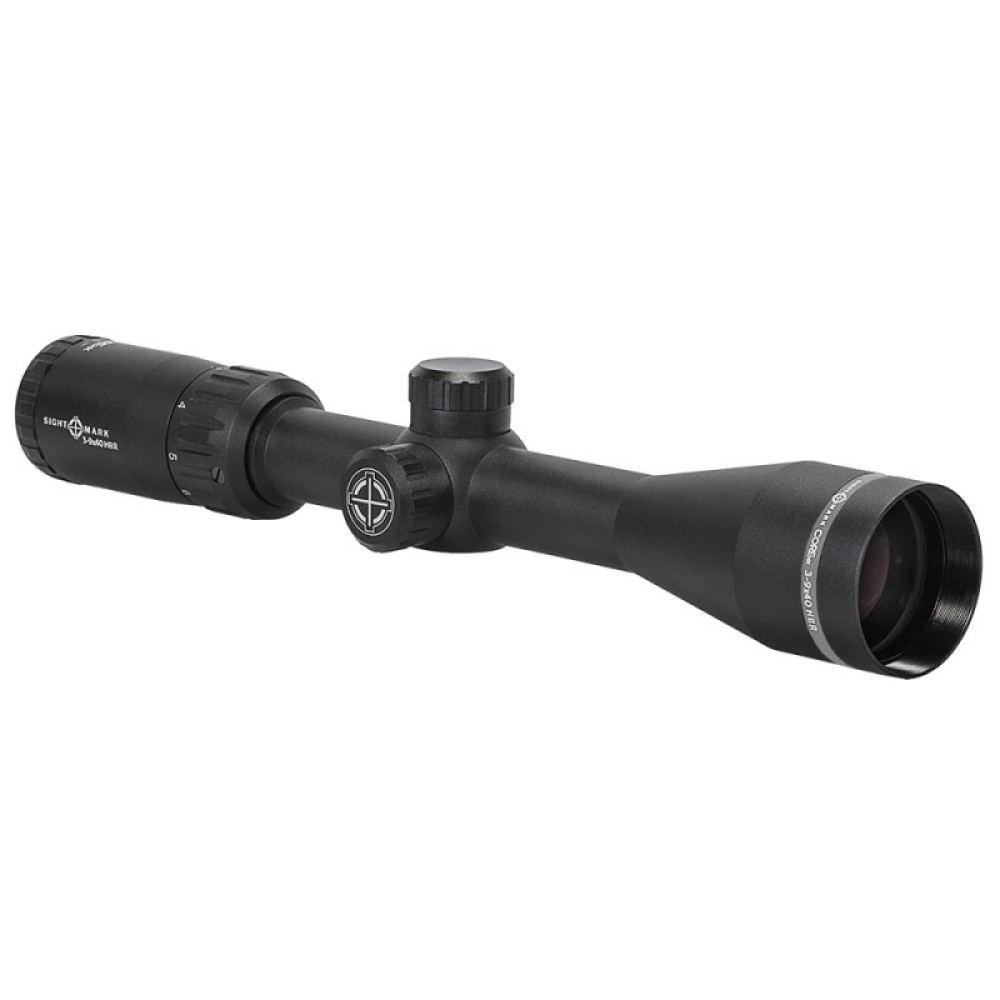 Оптический прицел Sightmark Core HX 3-9x40 HBR Hunters Ballistic Riflescope (кольца и чехол в комплекте) (SM13068HBR), Черный