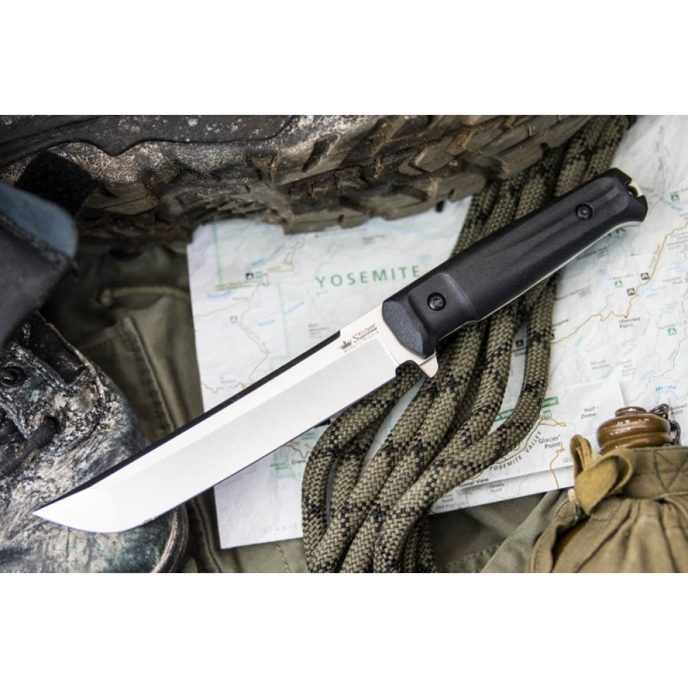 Тактический нож Senpai AUS-8 StoneWash Черный