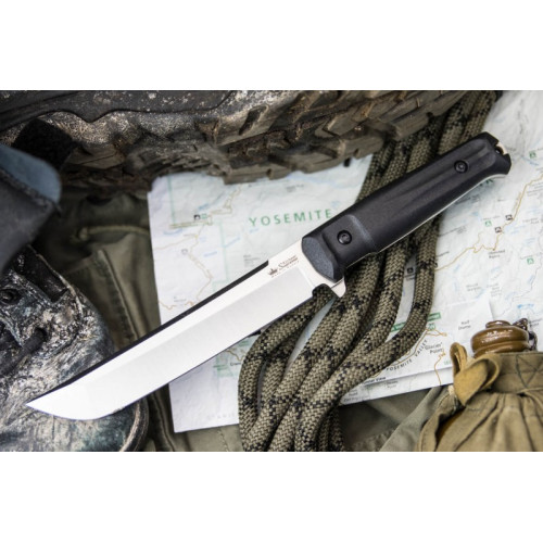 Тактический нож Senpai AUS-8 StoneWash Черный