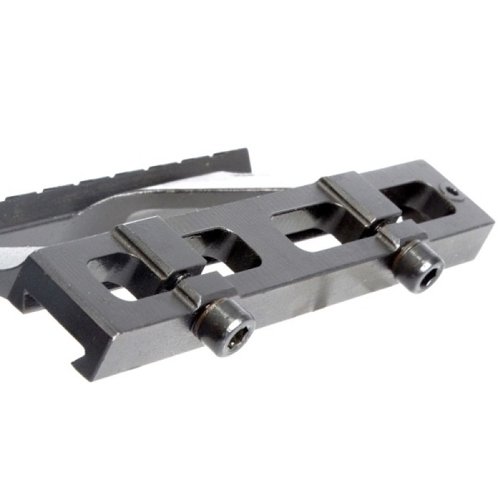 Кронштейн Гюрза на Вепрь Хантер, Пионер, Picatinny, низкий, Н-45 мм, L-160 мм, 0 моа