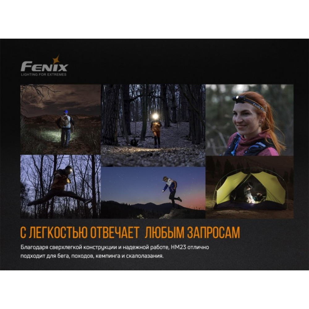 Налобный фонарь Fenix HM23 Cree neutral white LED