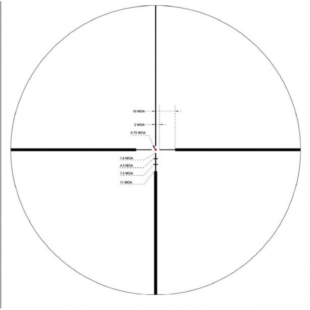 Оптический прицел Vector Optics Continental 2-12x50 Hunting SFP