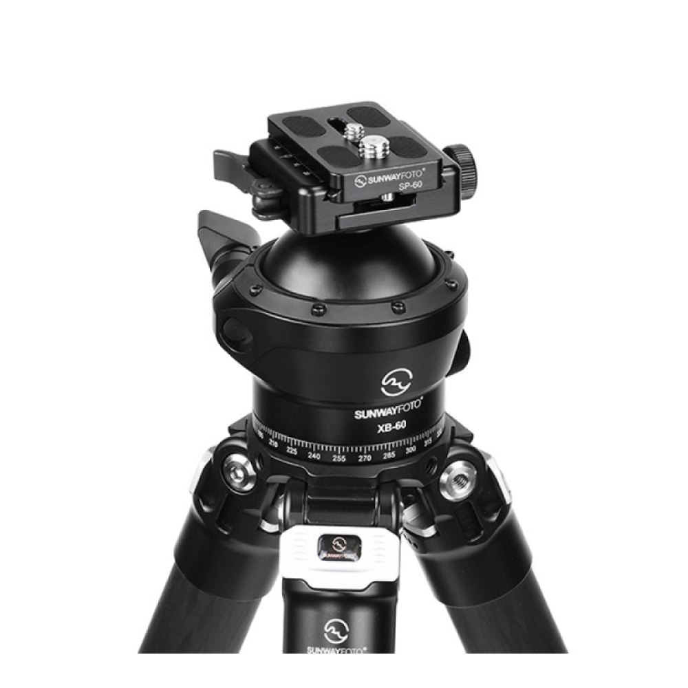 Штативная шаровая голова Sunwayfoto XB-60 с креплением Arca-Swiss/Weaver