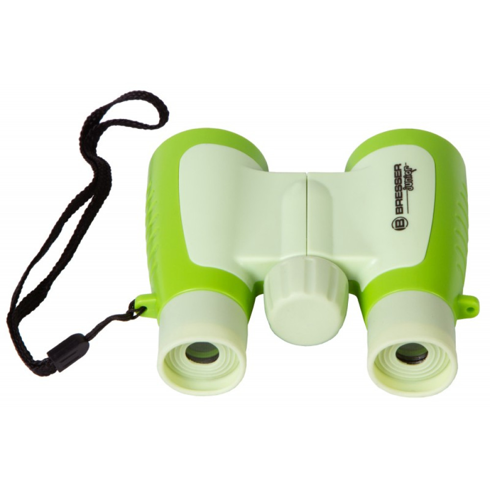 Бинокль детский Bresser Junior 3x30, зеленый, Зеленый