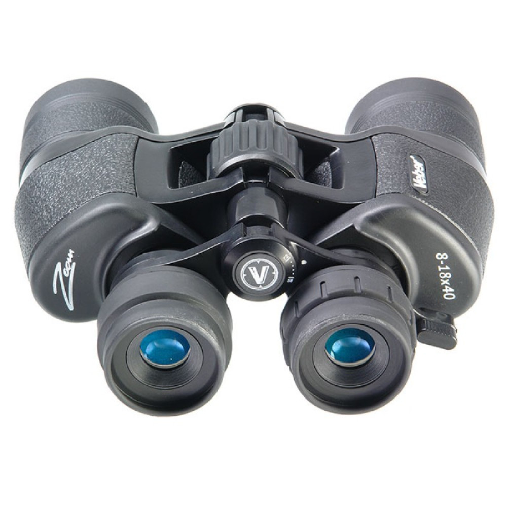 Бинокль Veber Zoom 8-18x40 N, черный, Черный
