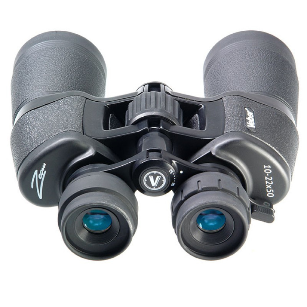 Бинокль Veber Zoom 10-22x50 N, черный, Черный