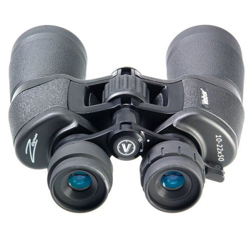 Бинокль Veber Zoom 10-22x50 N, черный, Черный