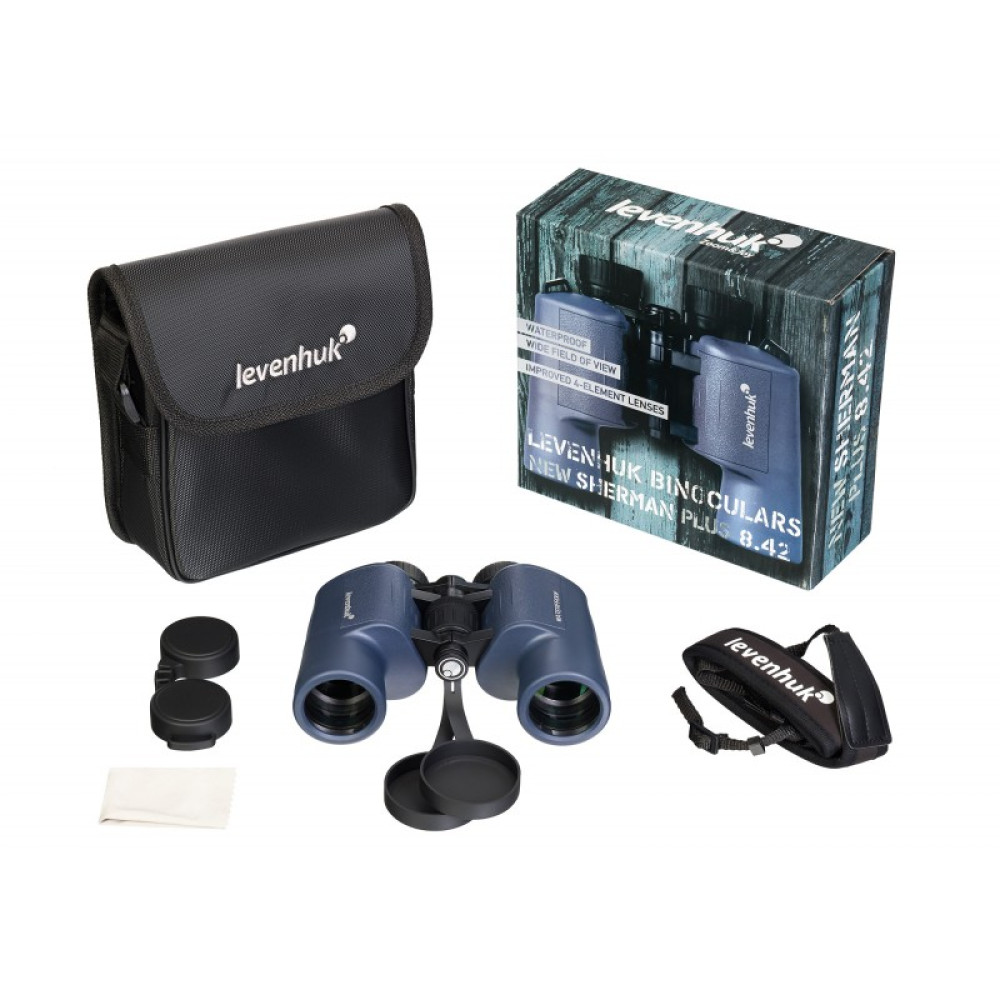 Бинокль Levenhuk New Sherman PLUS 8x42