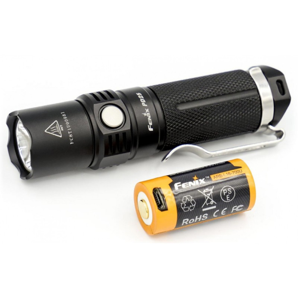 Фонарь FENIX PD25 c аккумулятором PD25Pr