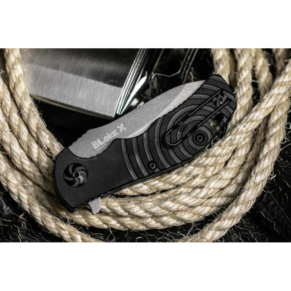 Складной нож Bloke X Sleipner TacWash