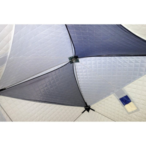 Палатка Пингвин Призма Премиум Термолайт бело-синий