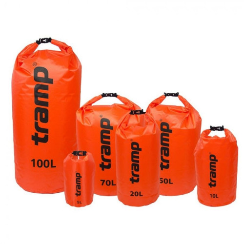 Гермомешок Tramp ПВХ Diamond RipStop 20 л (оливковый)