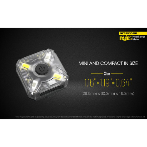Налобный фонарь Nitecore NU05 Kit