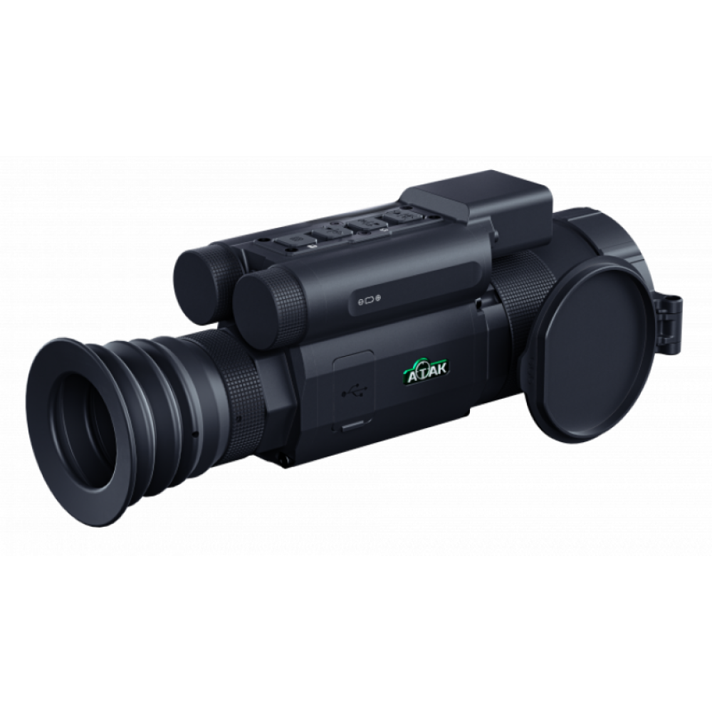 Тепловизионный прицел ATAK ET24-45LRF с дальномером, Черный