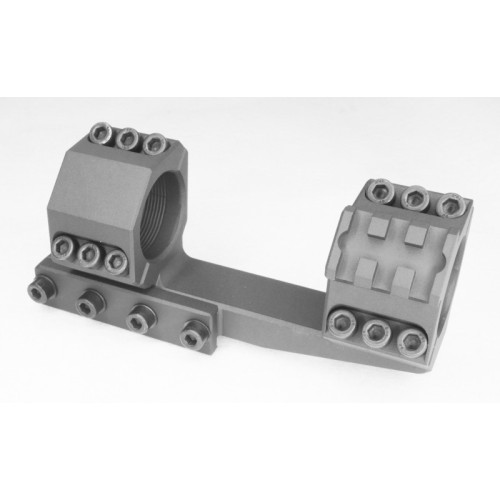 Моноблок для AR-15 30мм 0МОА высота 20,5мм + вивер